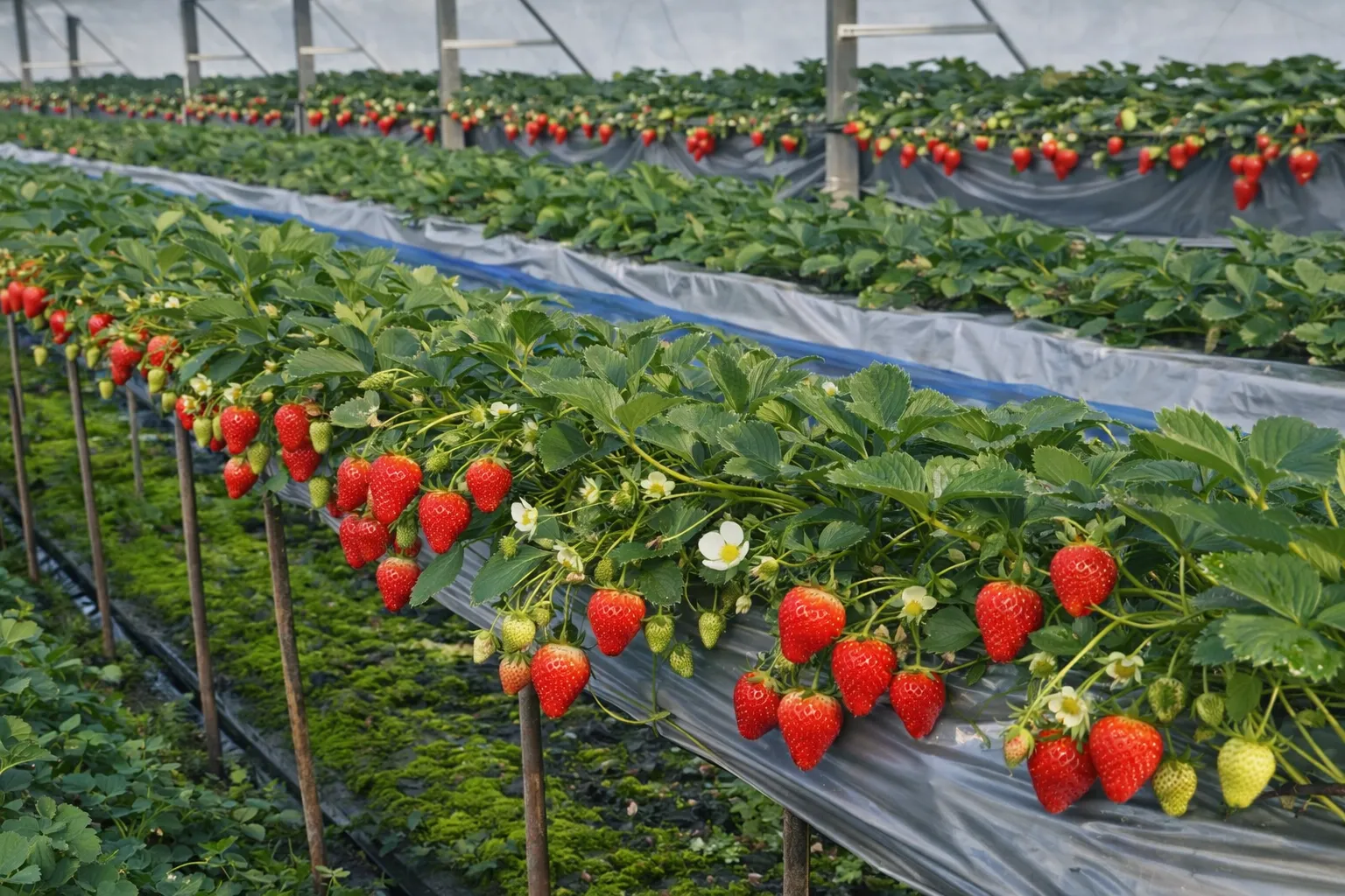 【愛知県豊川市】完熟いちご🍓お徳用パック　自販機で販売してます！